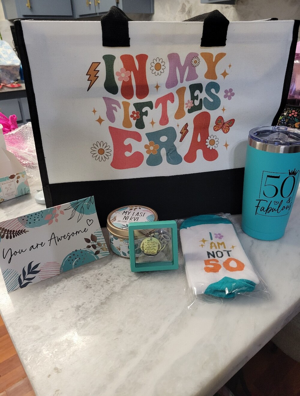 "In my 50s era" 5 piece gift set